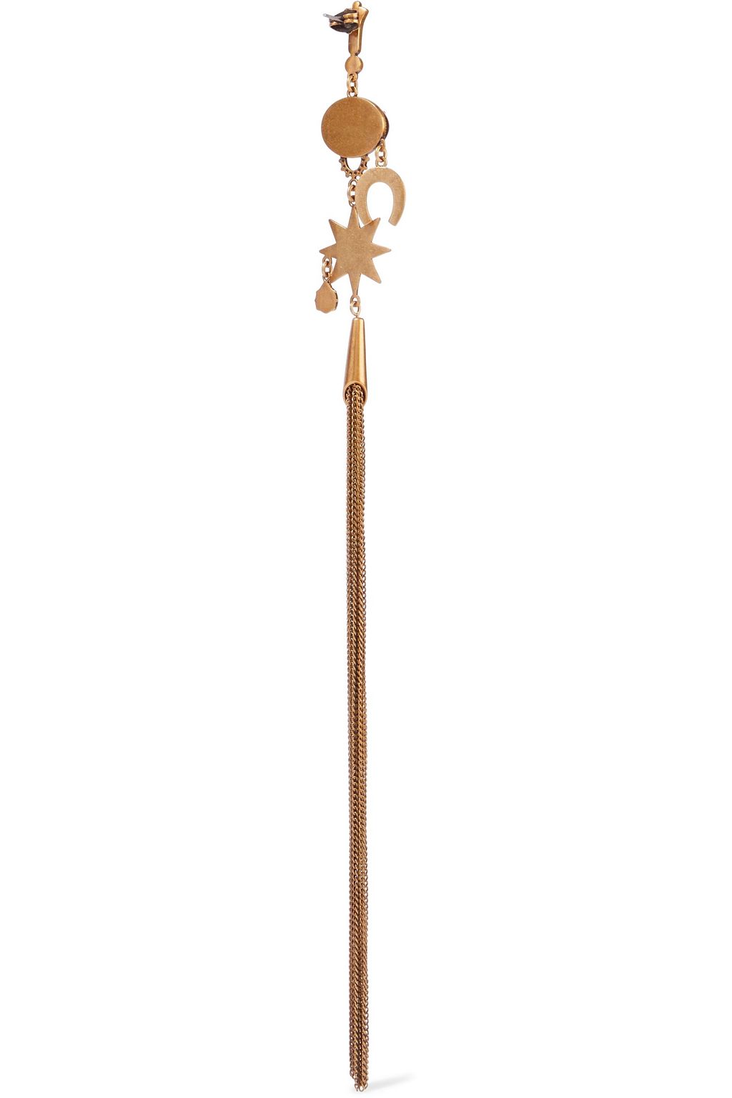 ZIMMERMANN Lucky Charms burnished gold-tone stone earrings