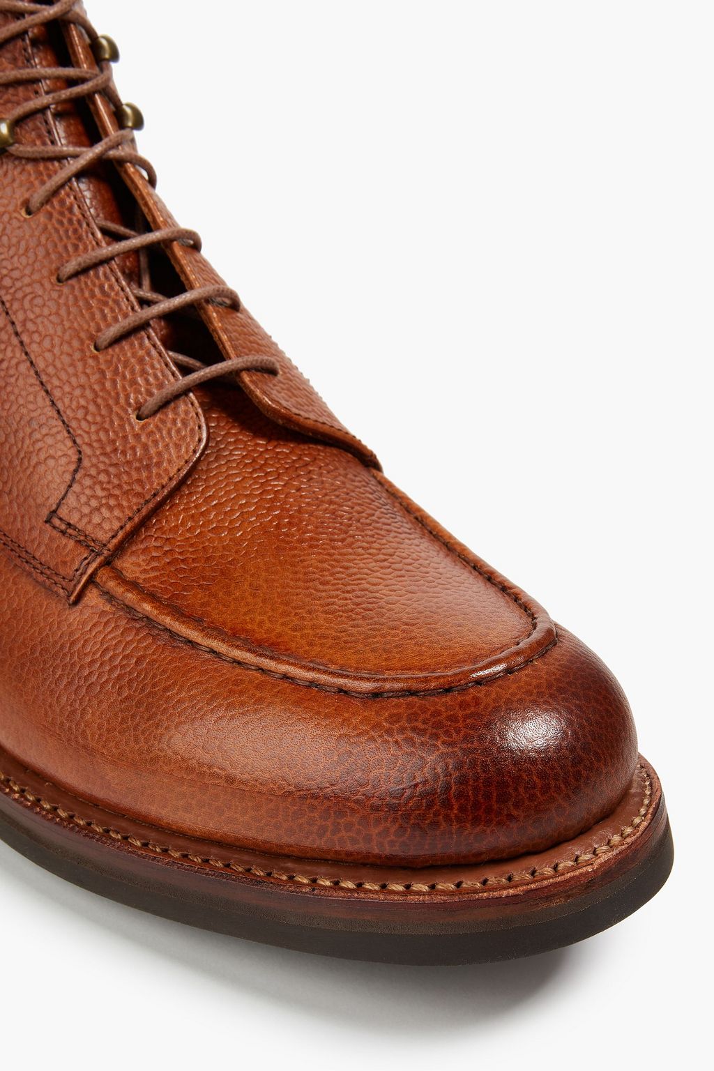GRENSON Sawyer textured-leather boots