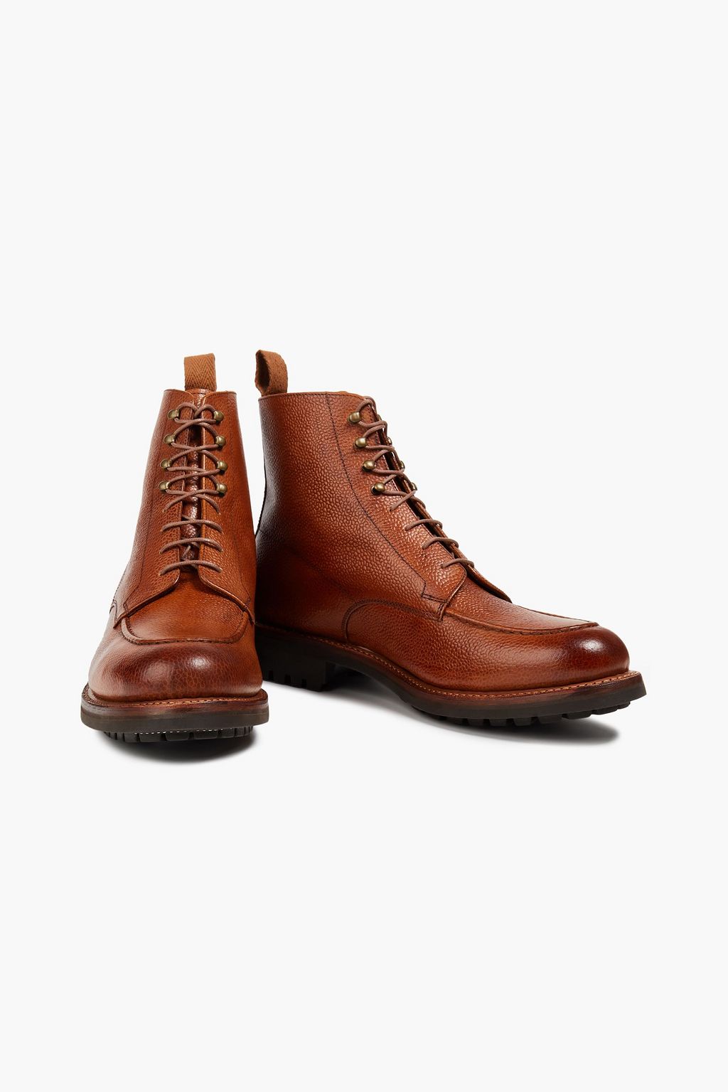 GRENSON Sawyer textured-leather boots