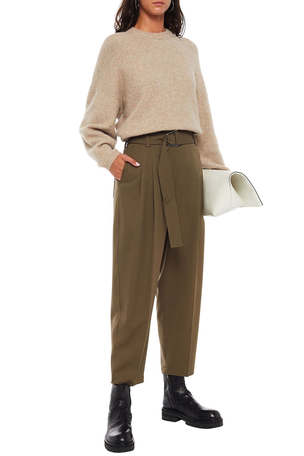 3.1 PHILLIP LIM 브러시드 니트 스웨터