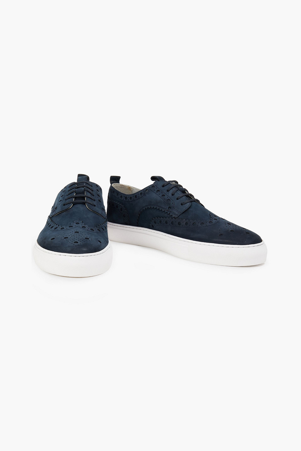 Grenson Man Perforated Nubuck Trainers