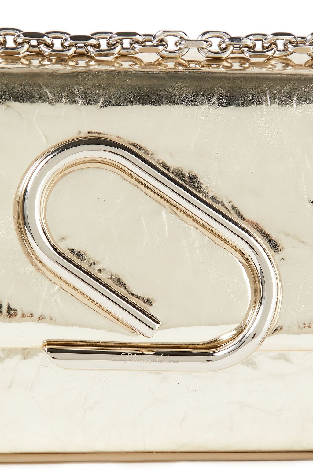 3.1 PHILLIP LIM Alix mirrored-leather shoulder bag