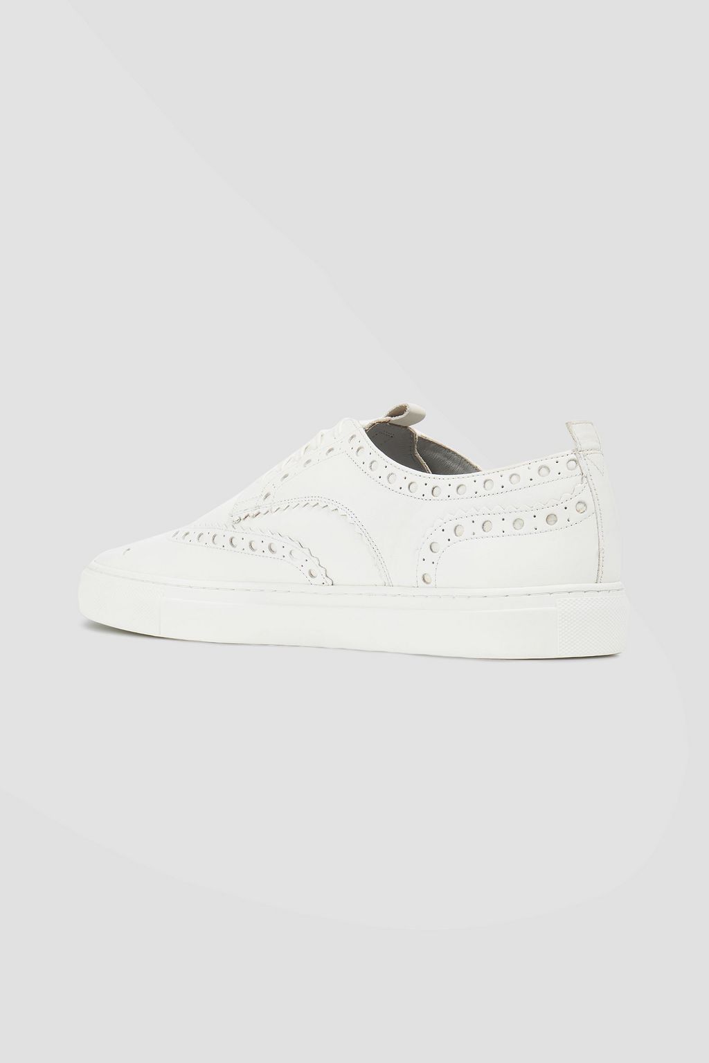 GRENSON Perforated leather sneakers