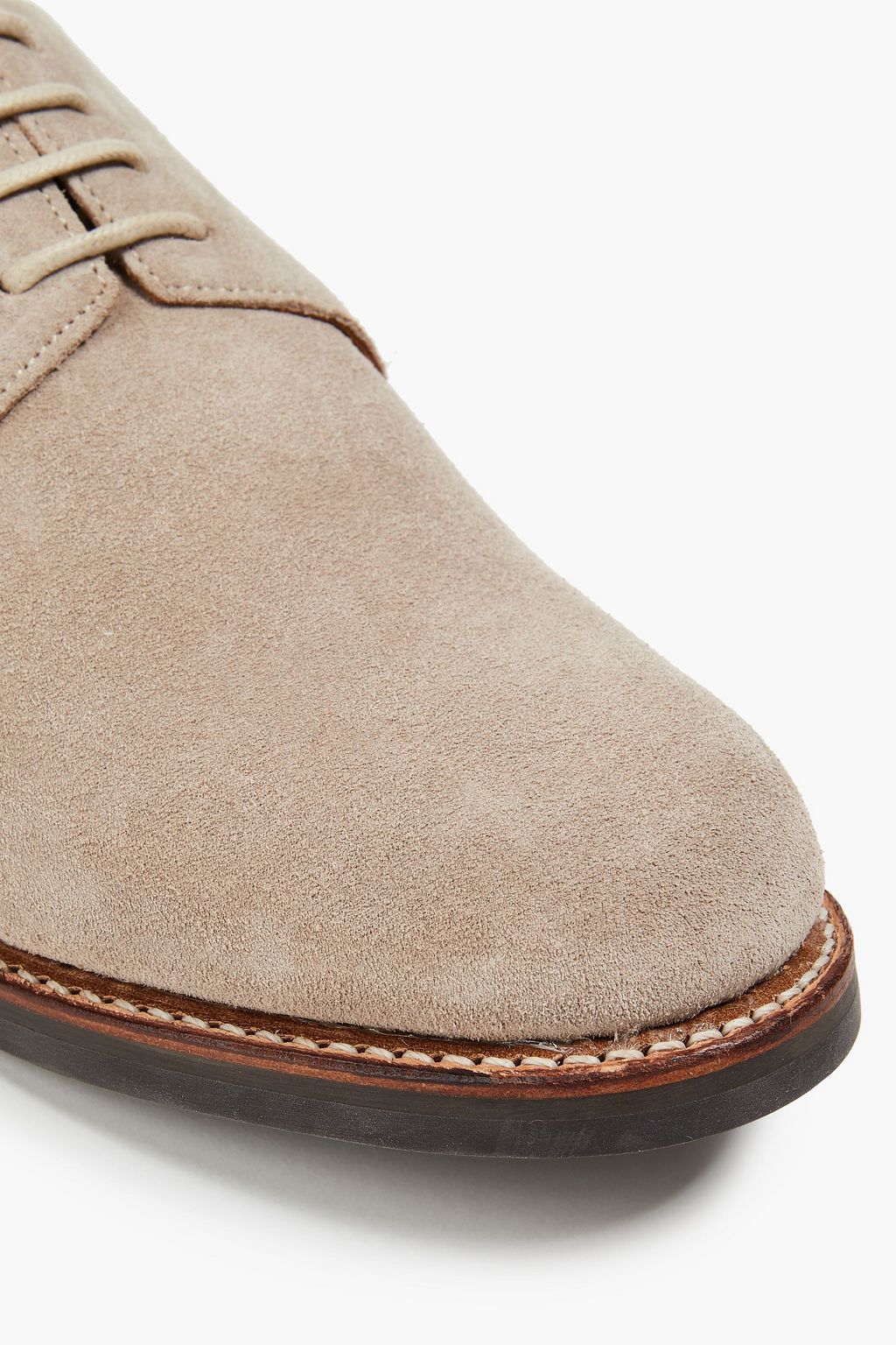 GRENSON Wade suede derby shoes
