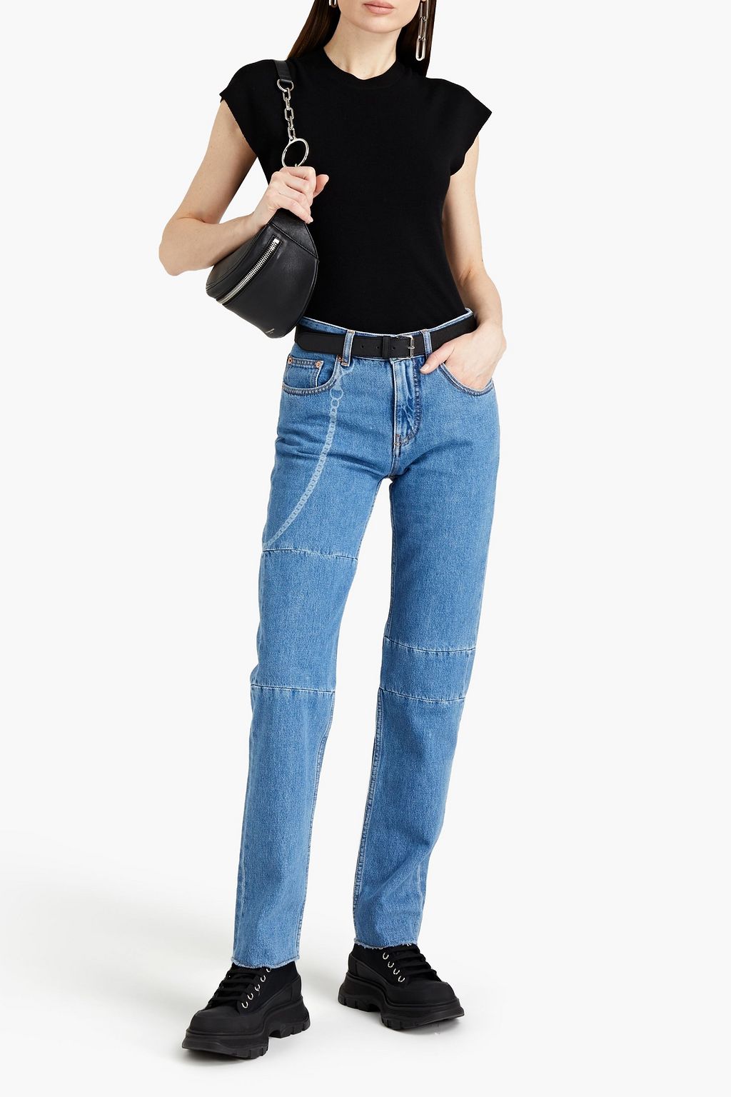 MM6 MAISON MARGIELA Printed boyfriend jeans