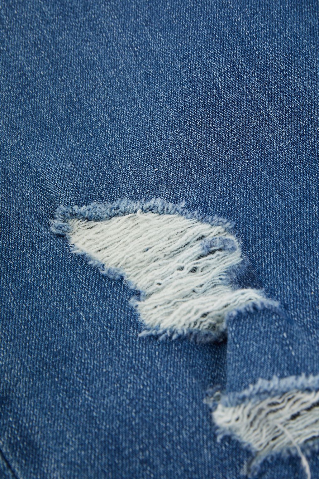 J BRAND Alana distressed high-rise skinny jeans
