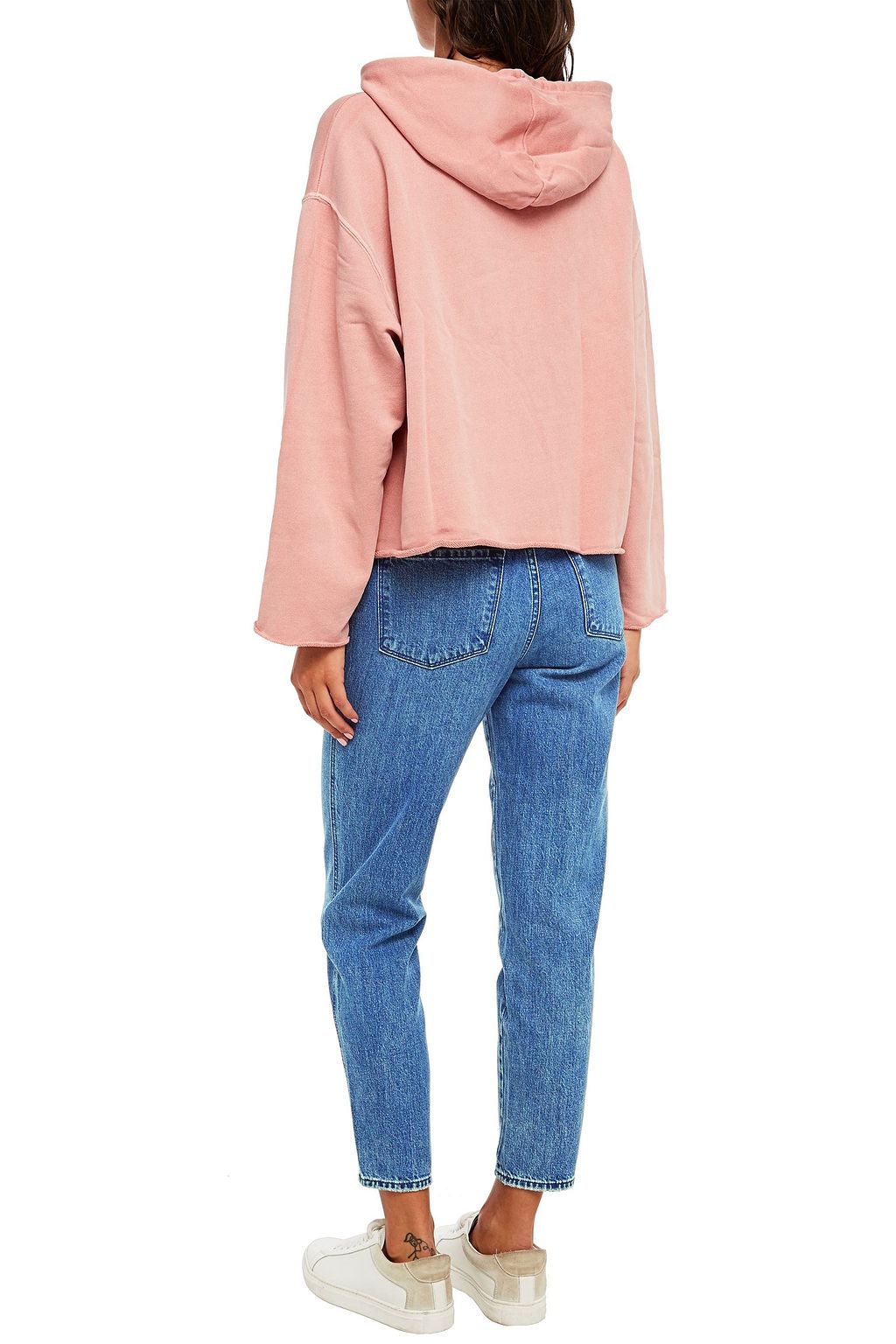 J BRAND Faded high-rise slim-leg jeans