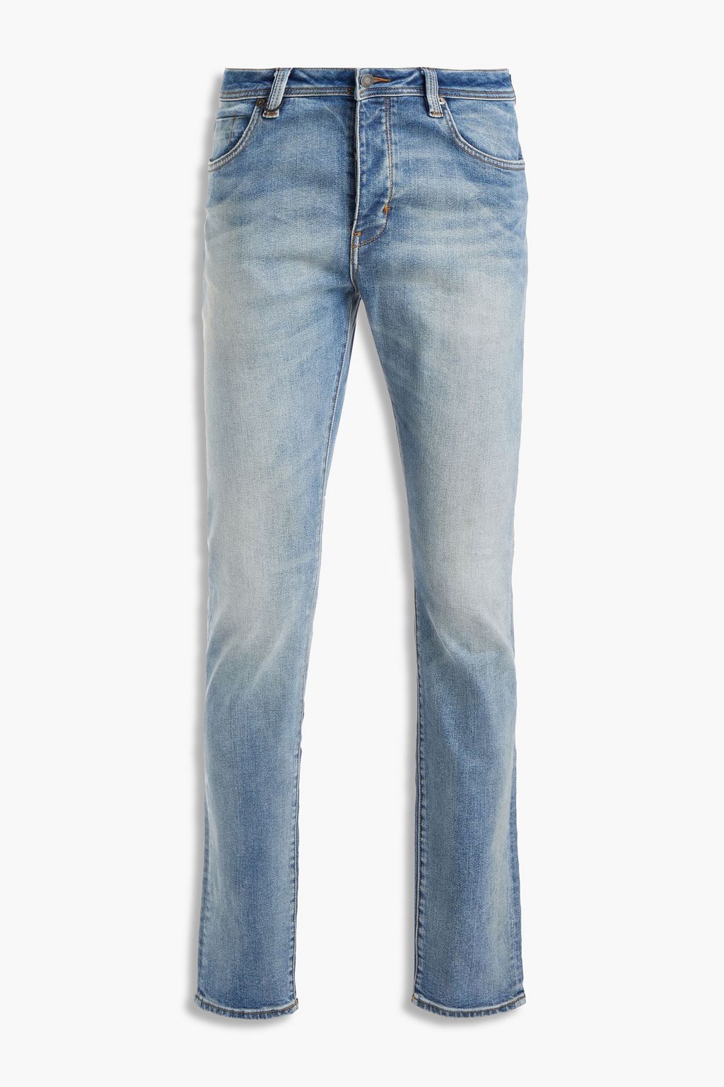 Light denim Iggy skinny-fit faded denim jeans | Sale up to 70% off | THE  OUTNET | NEUW | THE OUTNET