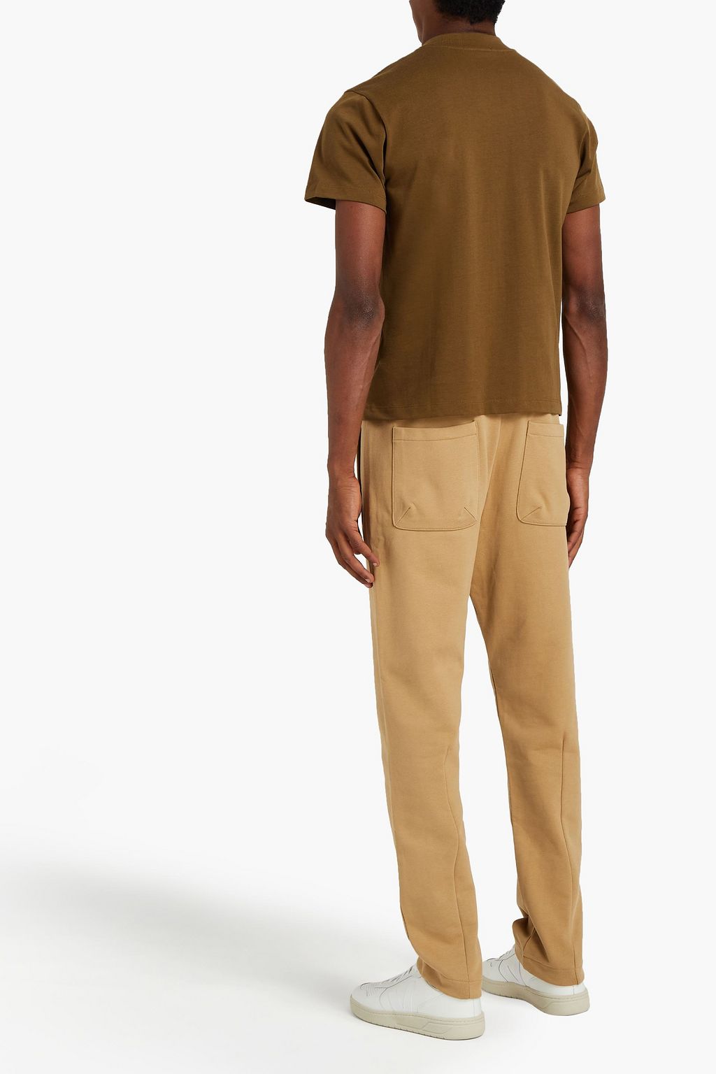HELMUT LANG French cotton-terry sweatpants