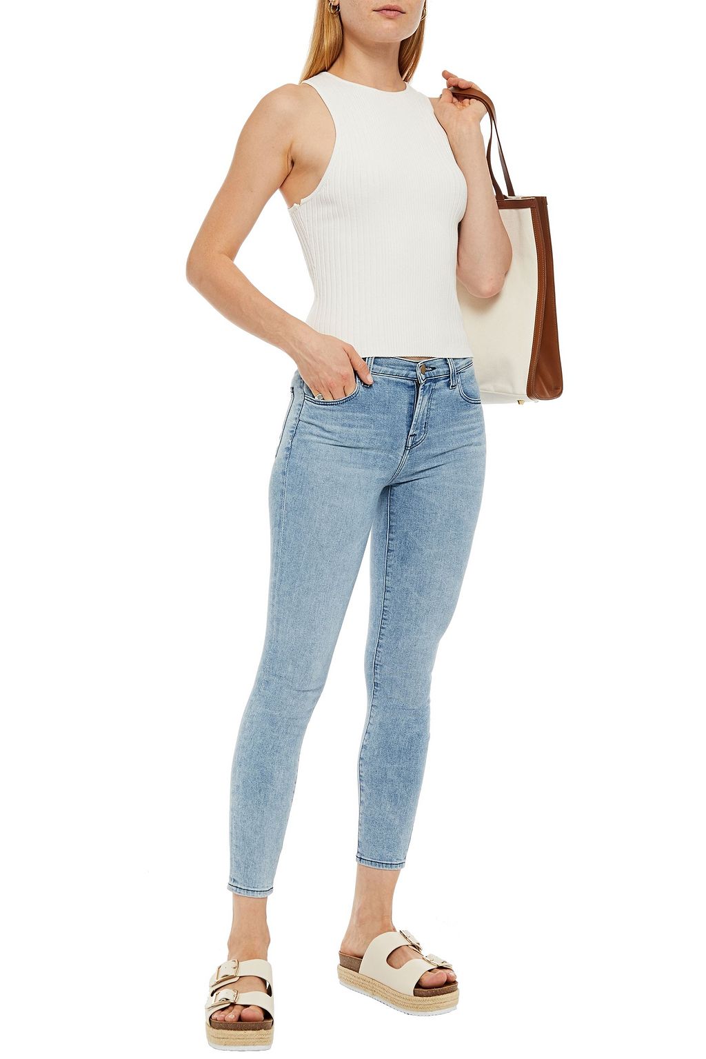 J BRAND Alana high-rise skinny jeans