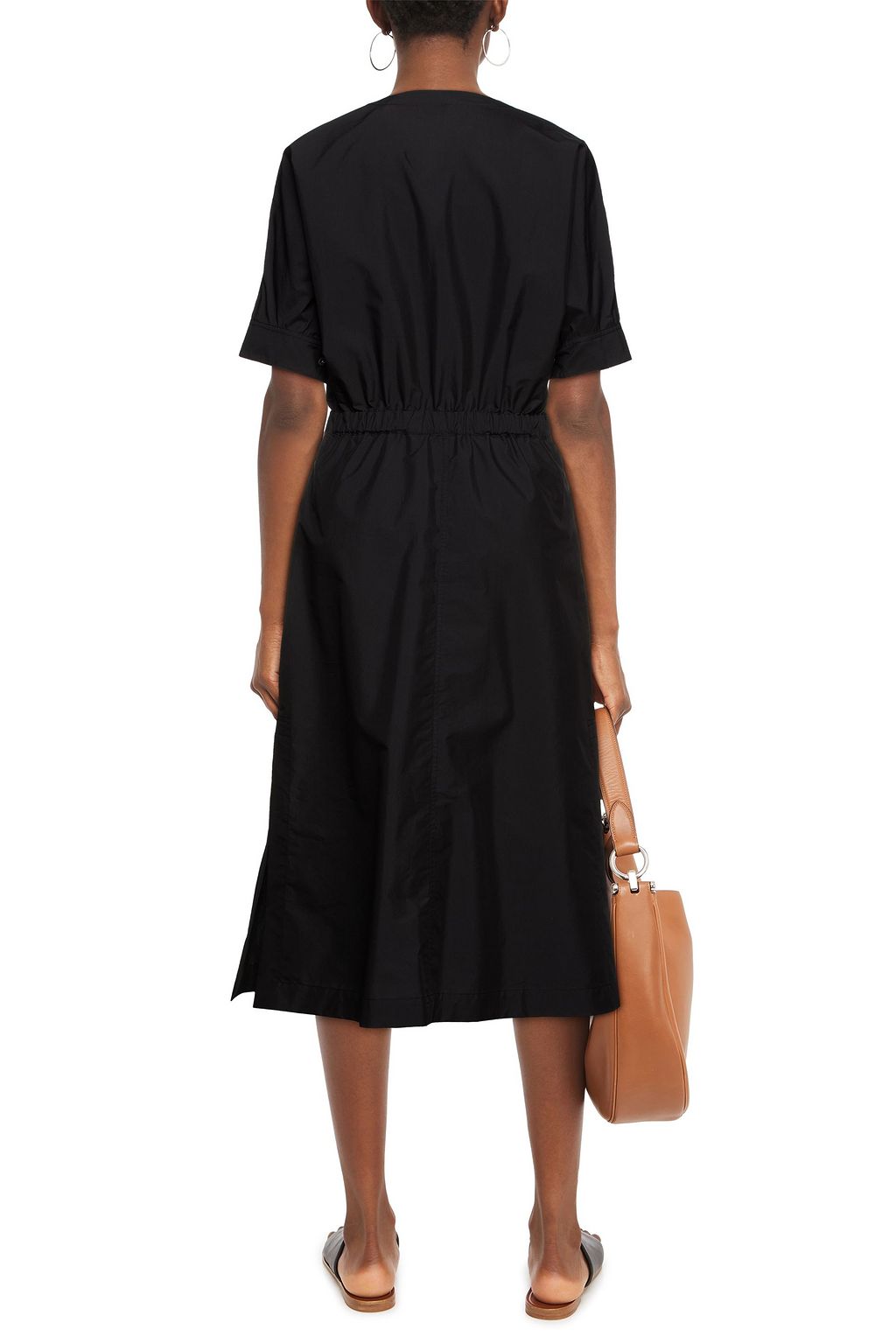 3.1 PHILLIP LIM Belted cotton-blend poplin midi dress