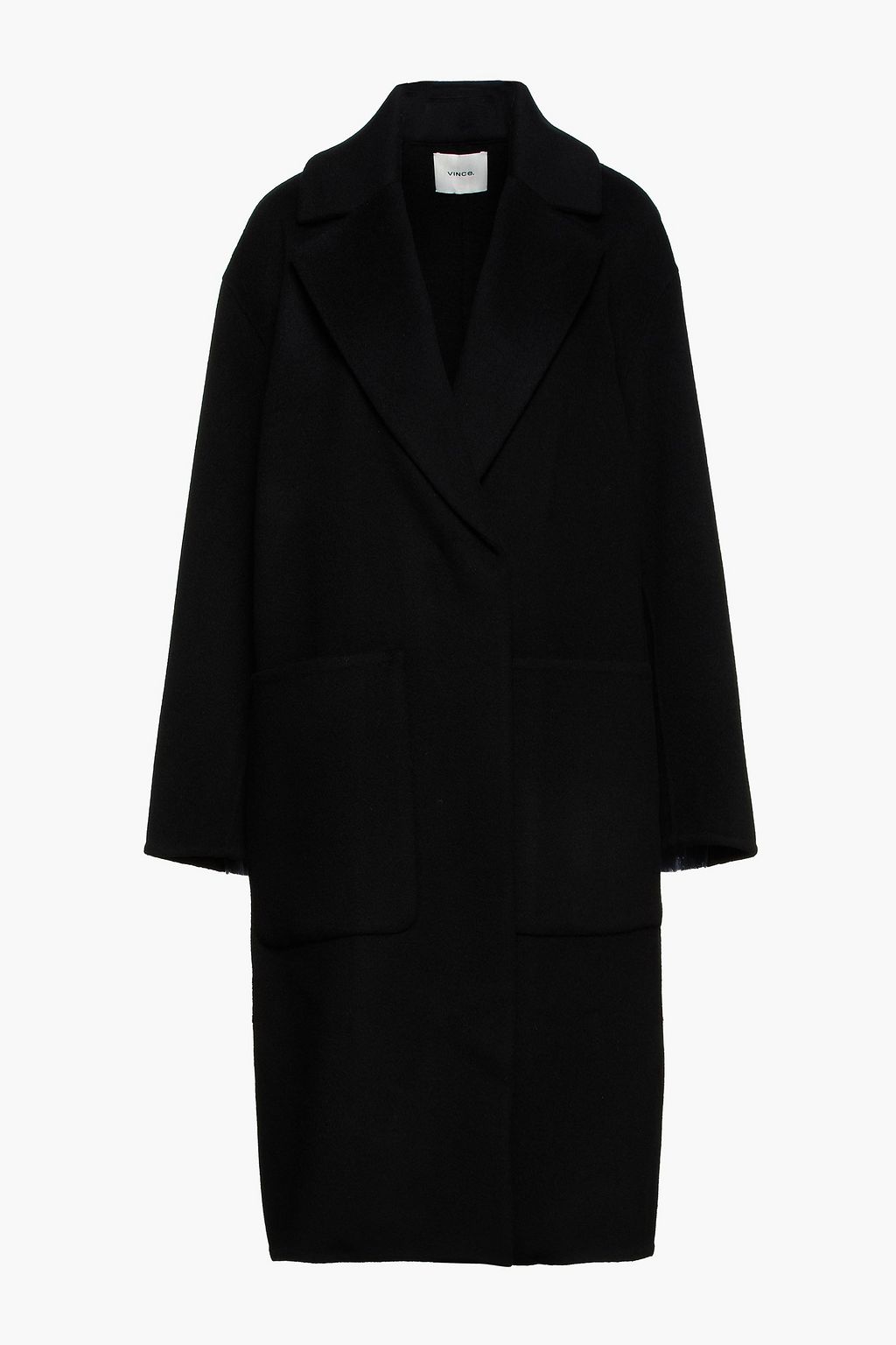 vince brushed wool coat