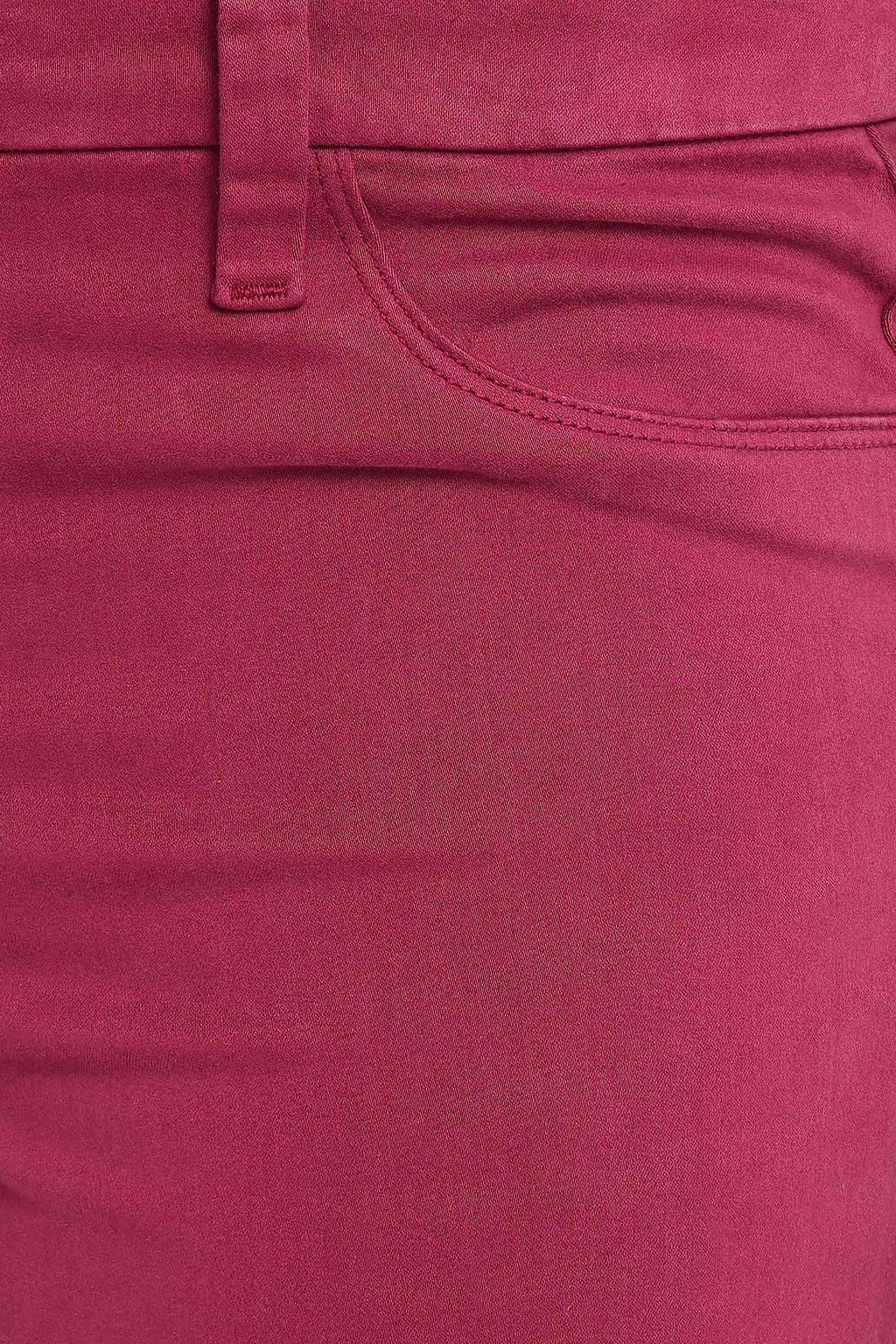 J BRAND Cropped cotton-blend skinny pants
