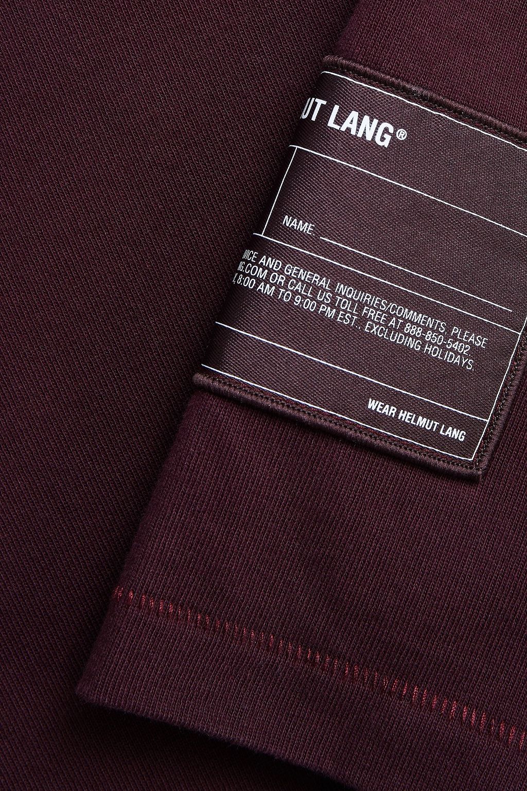 HELMUT LANG Appliquéd cotton-jersey T-shirt