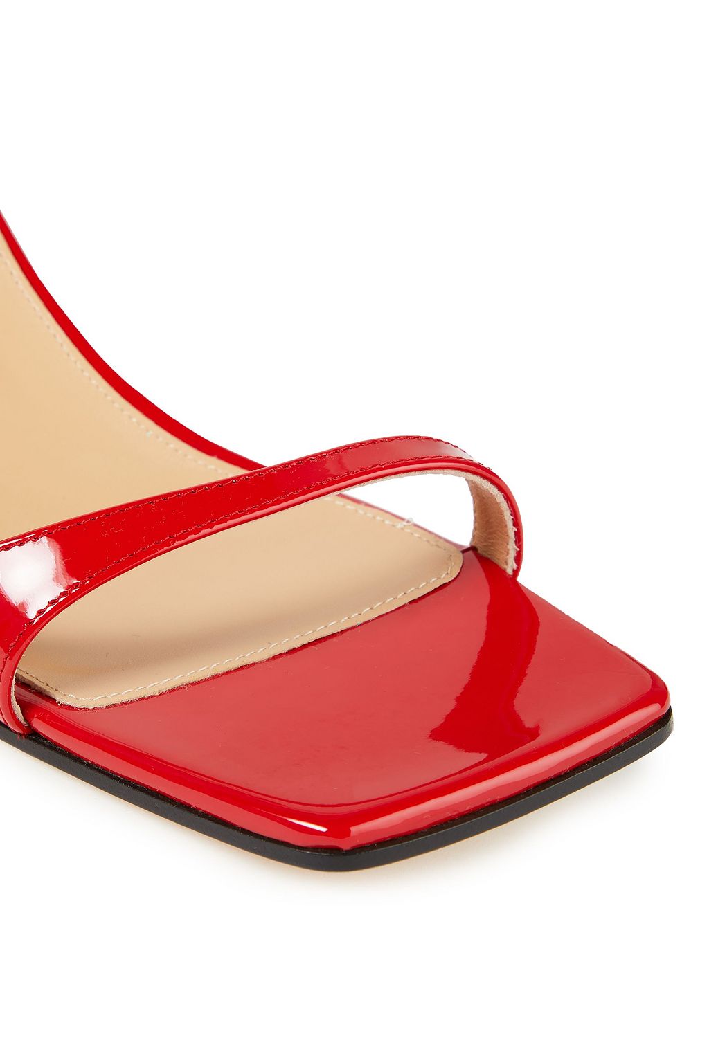 SERGIO ROSSI sr1 patent-leather sandals