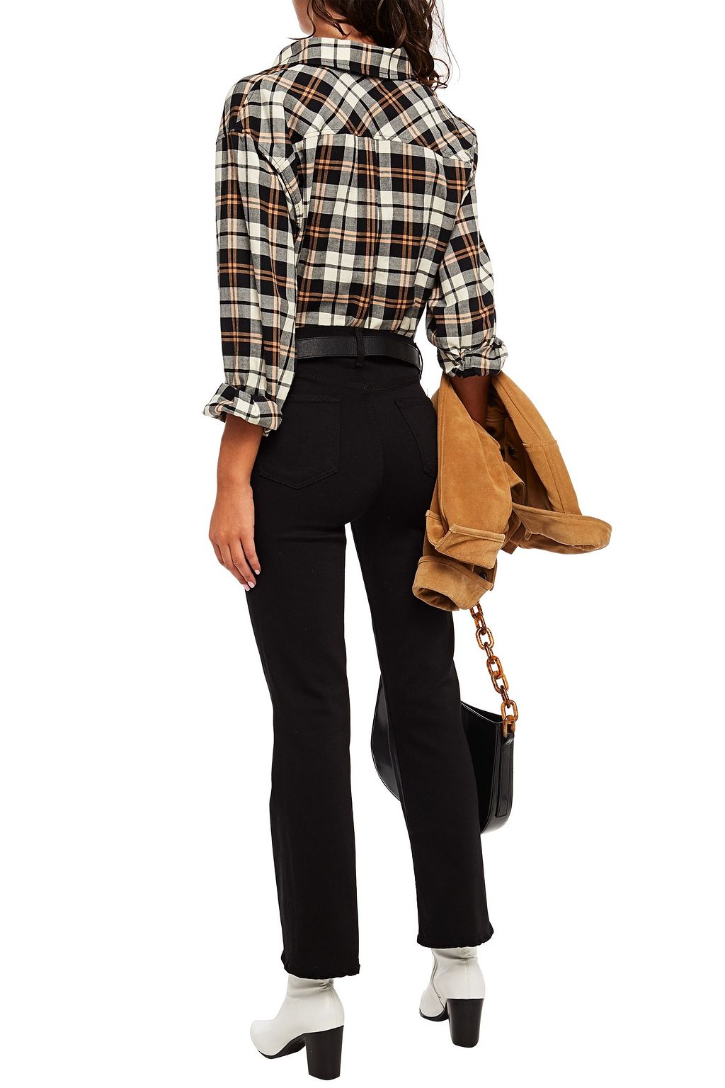 J BRAND High-rise bootcut jeans