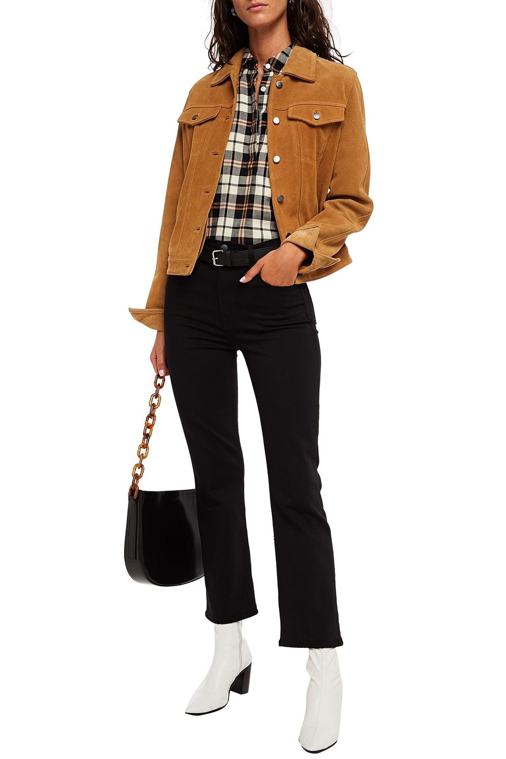 J BRAND High-rise bootcut jeans