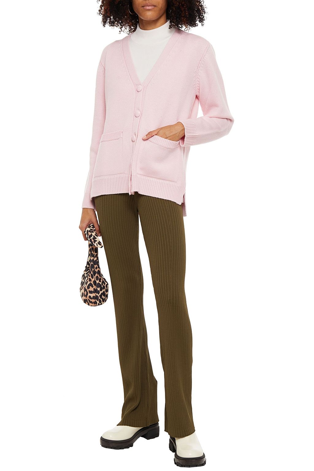 GANNI Merino wool cardigan