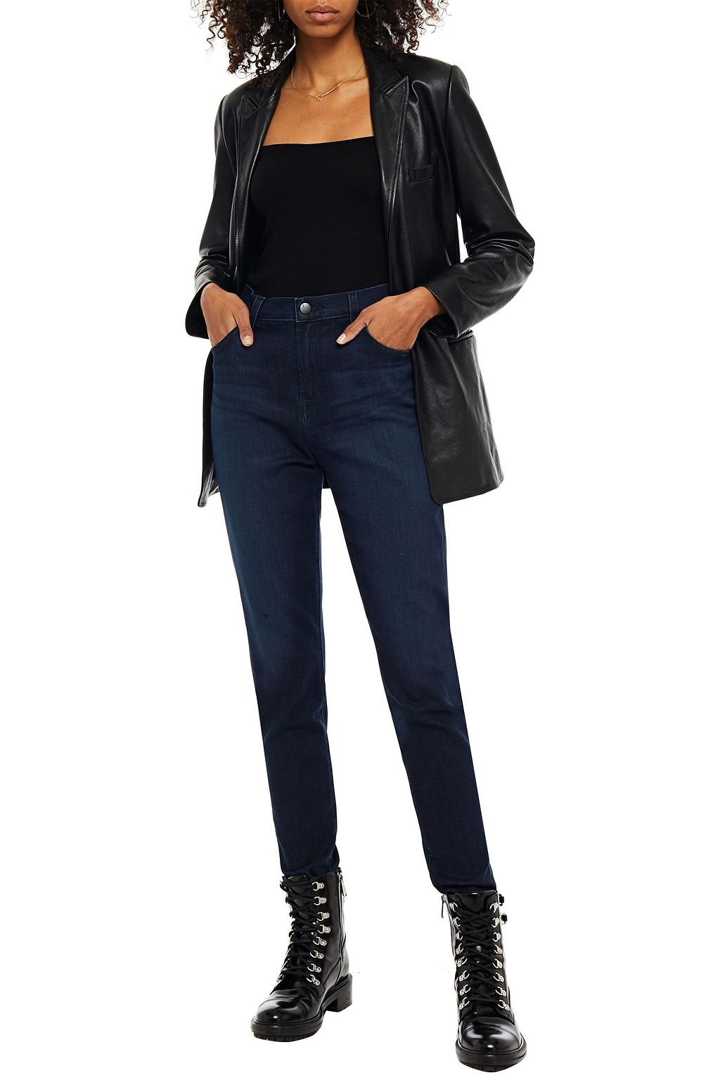 J BRAND High-rise skinny jeans