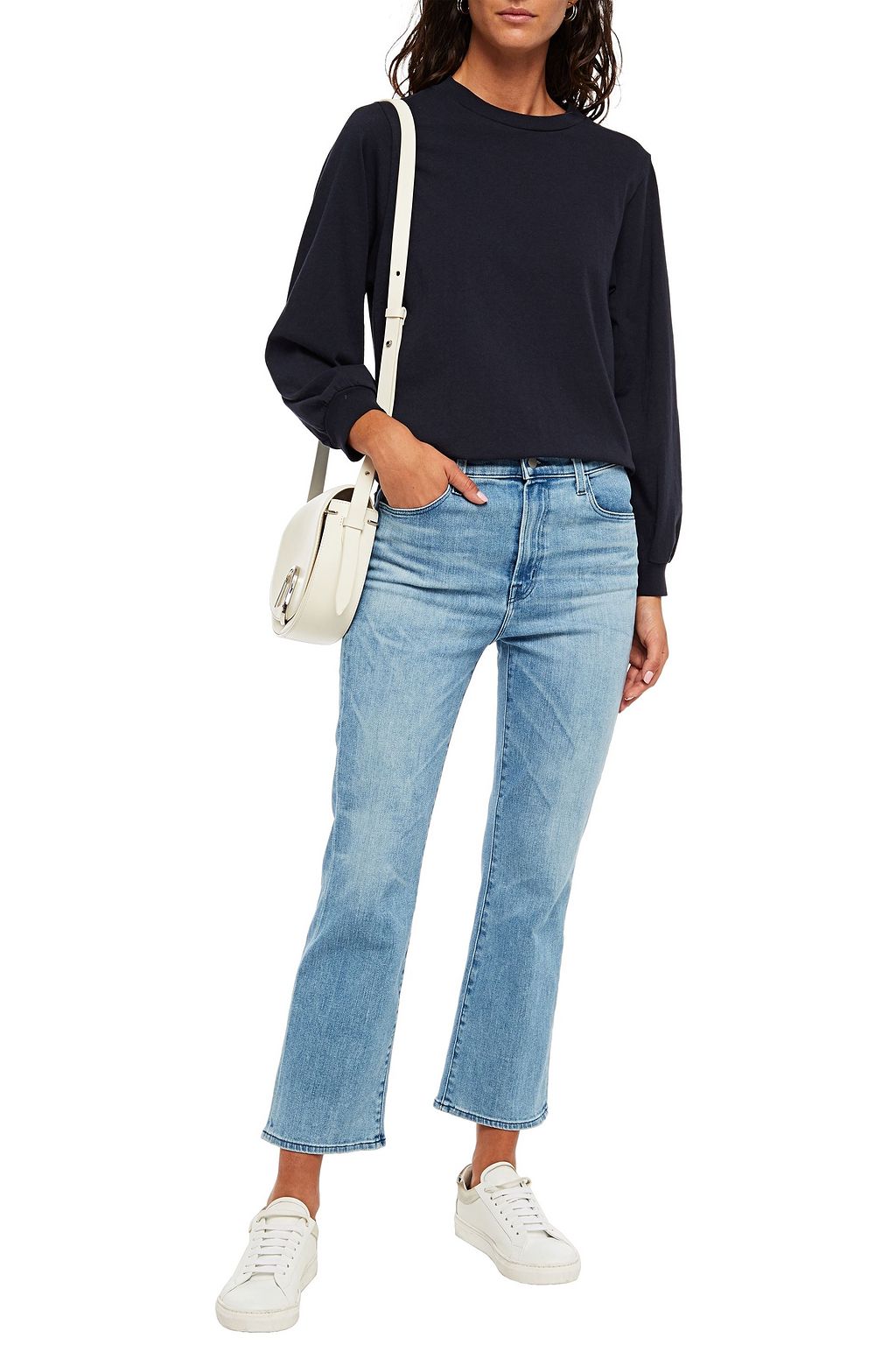 J BRAND High-rise kick-flare jeans