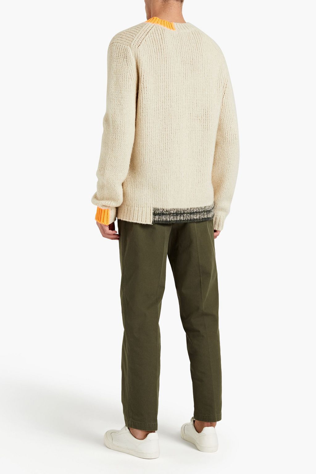HELMUT LANG Ribbed-knit sweater