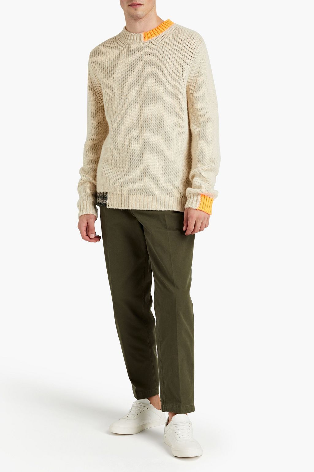 HELMUT LANG Ribbed-knit sweater