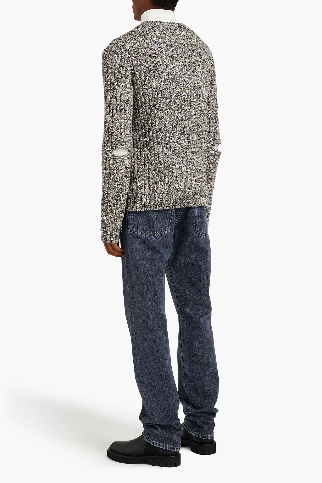 HELMUT LANG Faded denim jeans
