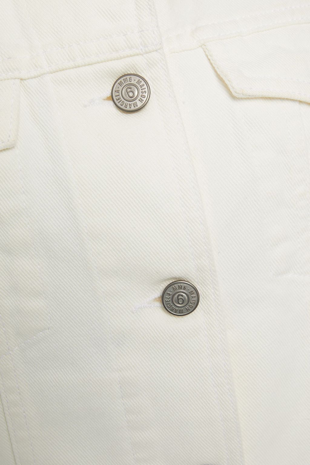 MM6 MAISON MARGIELA Oversized denim vest