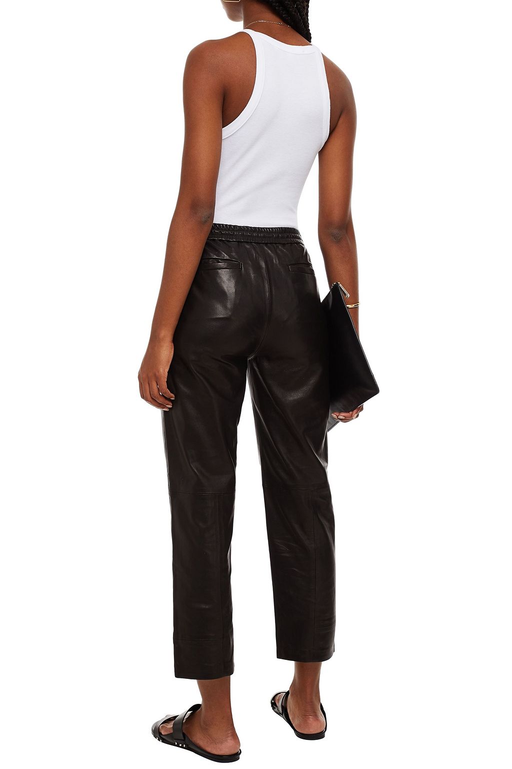 J BRAND Jersey modal and cotton-bend jersey tank