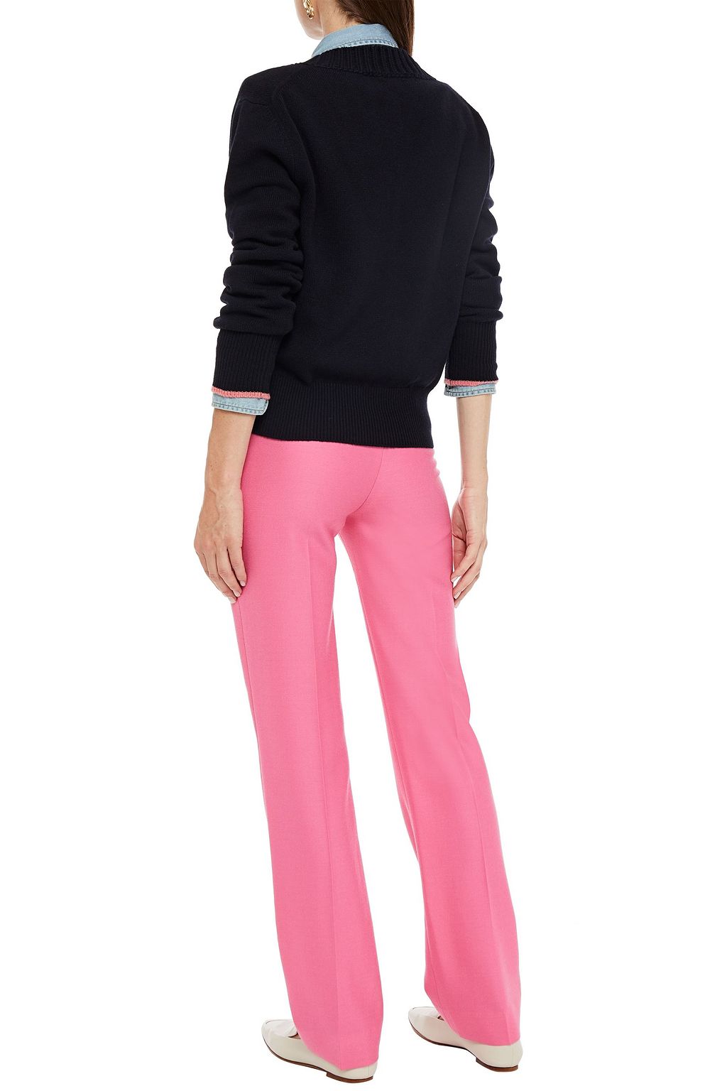 VICTORIA BECKHAM Cashmere-blend sweater