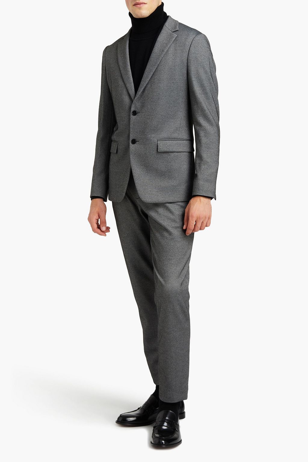 THEORY Clinton slim-fit stretch-ponte suit jacket