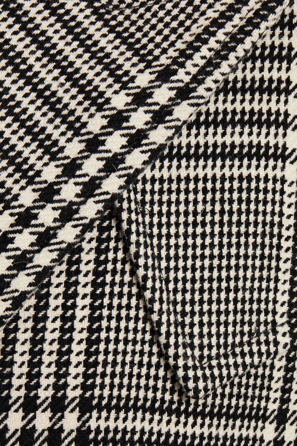 MM6 MAISON MARGIELA Oversized-Mantel aus einer Wollmischung mit Glencheck-Muster