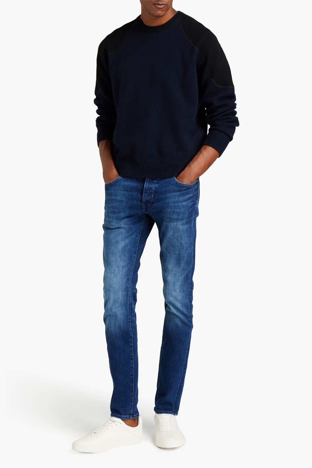 NEUW Iggy skinny-fit whiskered denim jeans