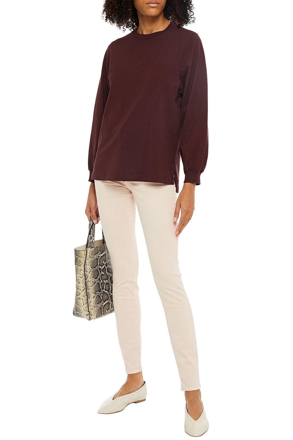 J BRAND Cotton-jersey top
