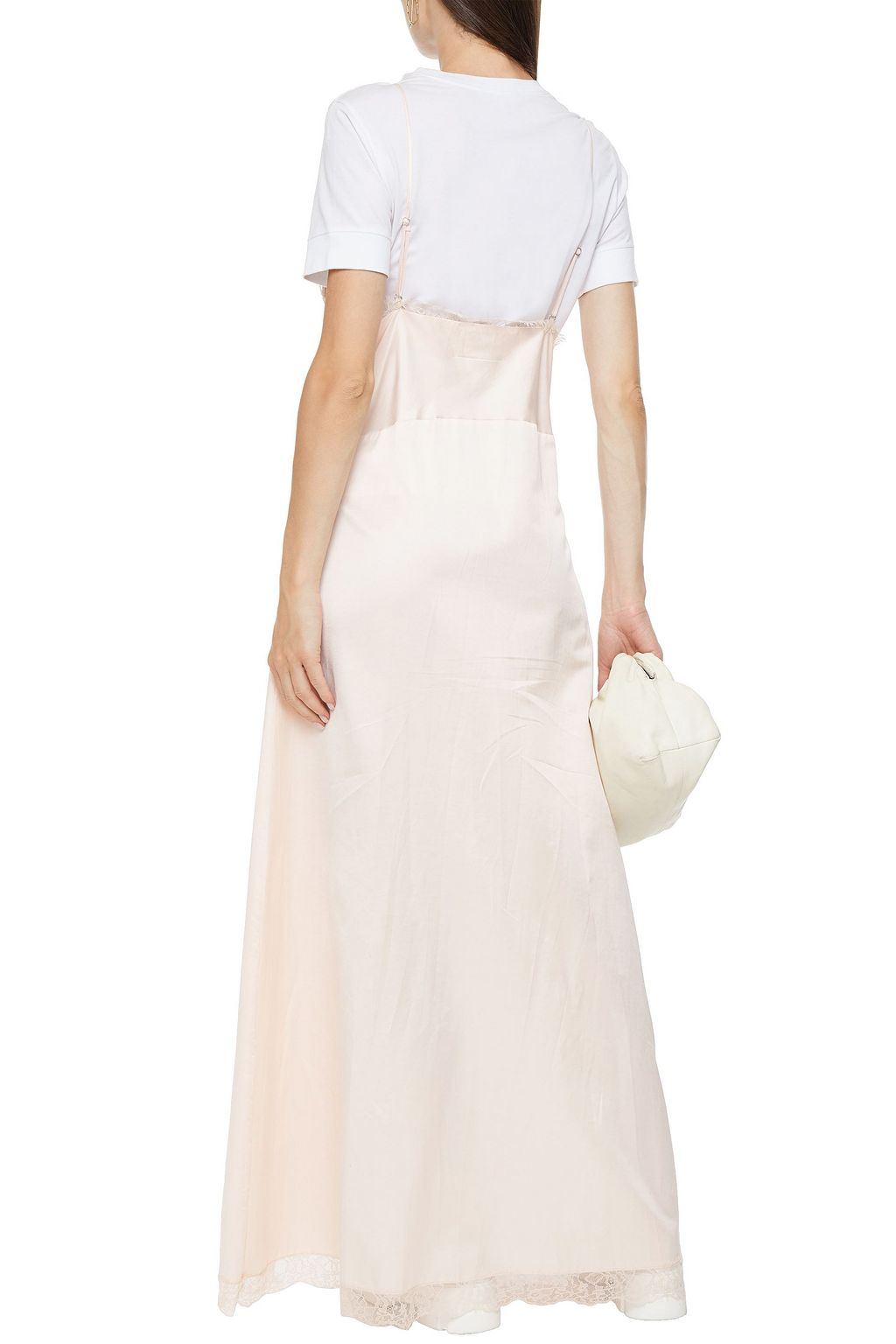 MM6 MAISON MARGIELA Cotton-blend slip dress