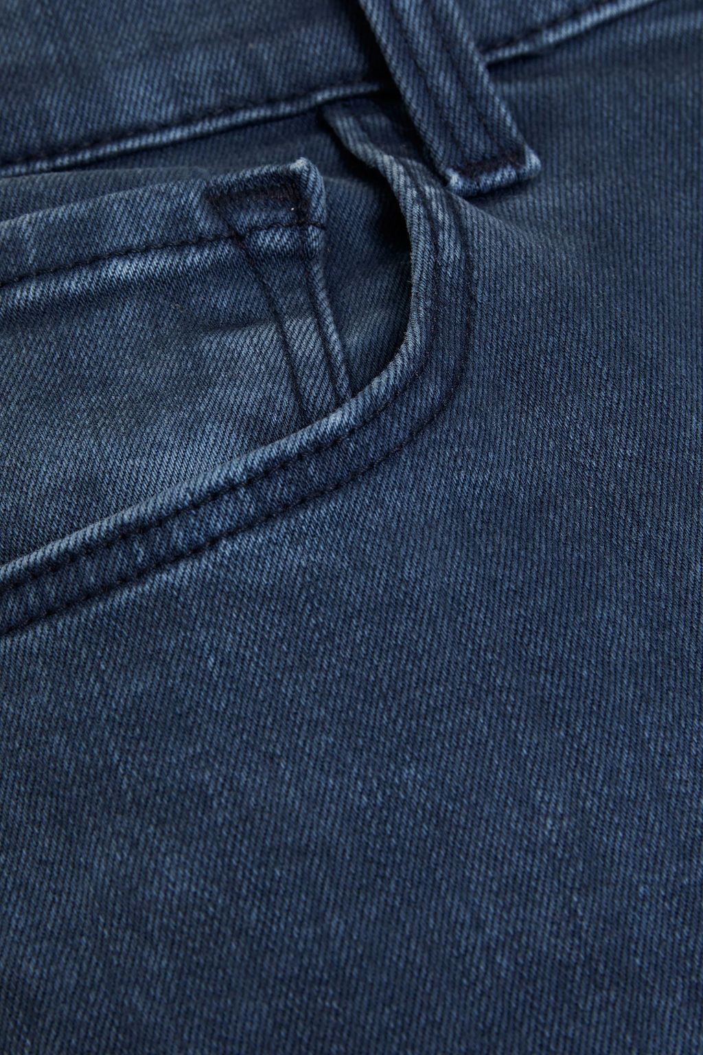 J BRAND Cropped high-rise skinny jeans