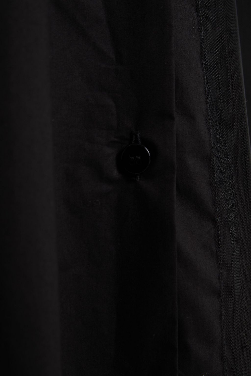 MM6 MAISON MARGIELA Oversized cotton-poplin and tulle shirt dress