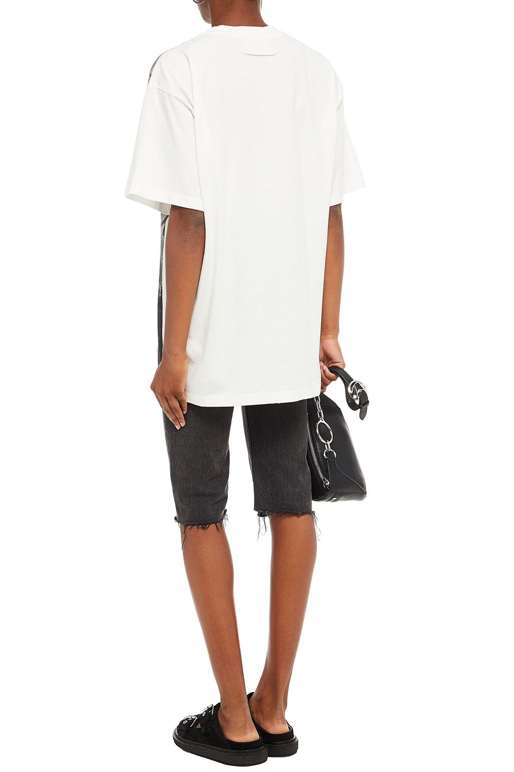 MM6 MAISON MARGIELA Printed cotton-jersey T-shirt