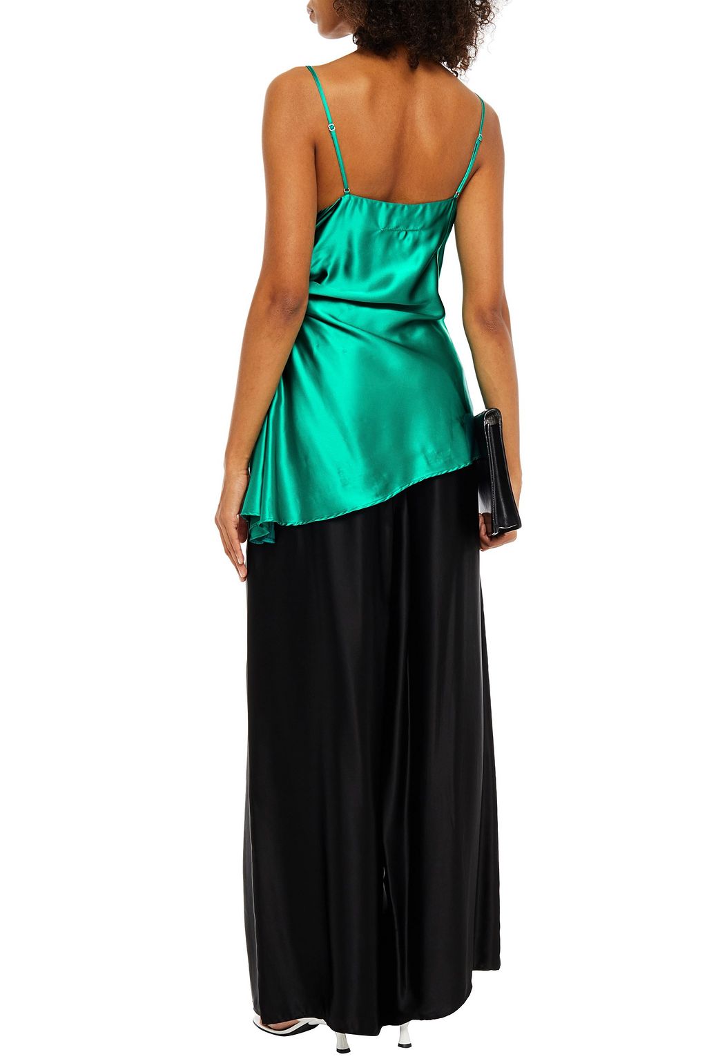 MM6 MAISON MARGIELA Asymmetric gathered satin camisole