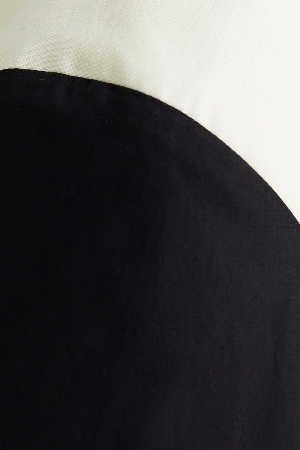 MM6 MAISON MARGIELA Handschuhe aus Baumwollpopeline mit Canvas-Besatz