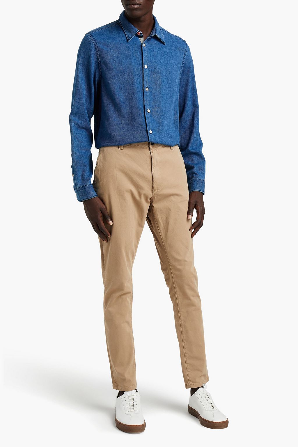 NEUW Rock Utility slim-fit stretch-cotton twill chinos