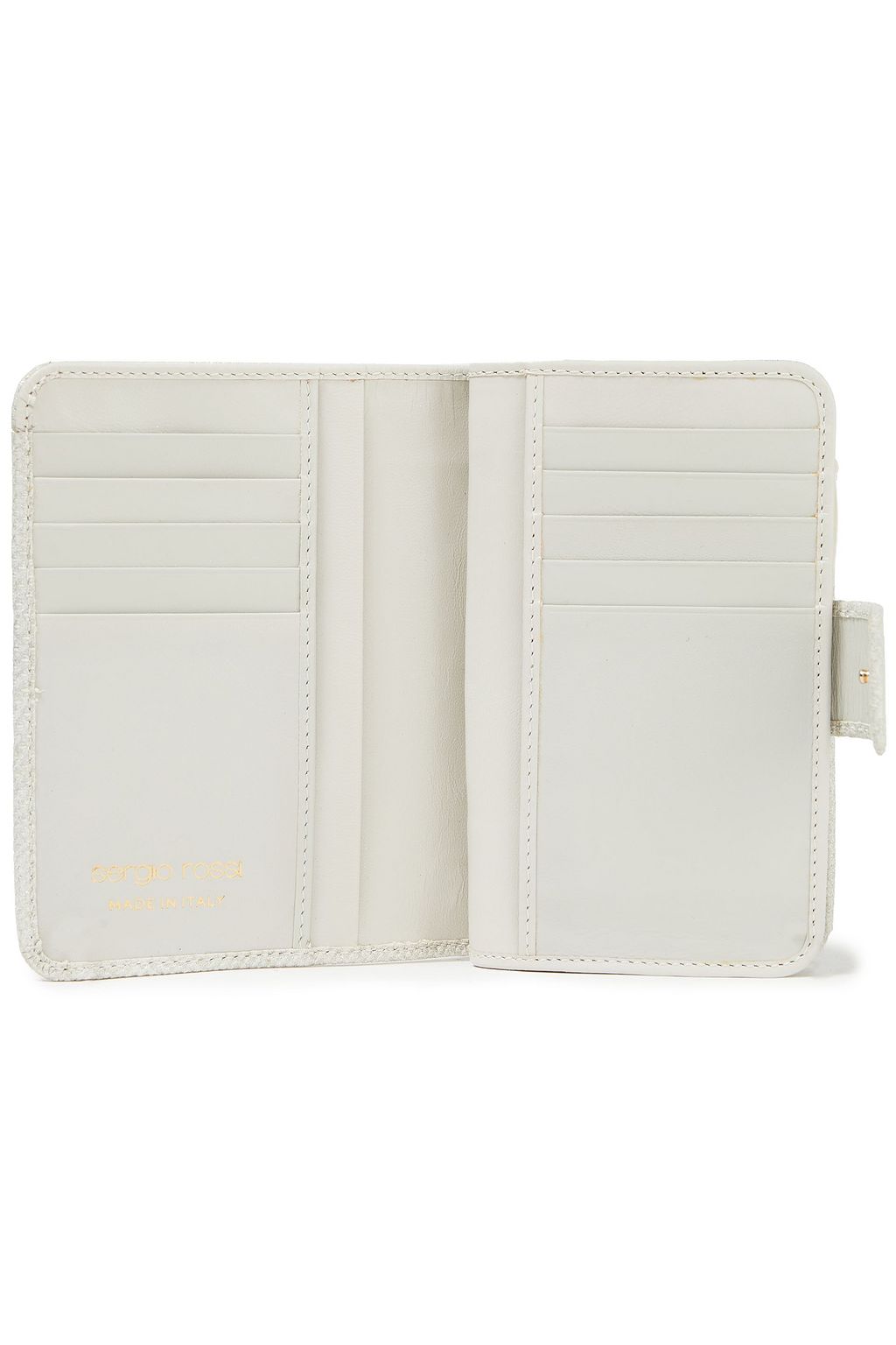 SERGIO ROSSI Glittered karung wallet