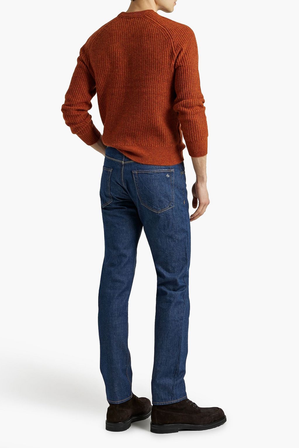 RAG & BONE Pierce mélange cashmere sweater