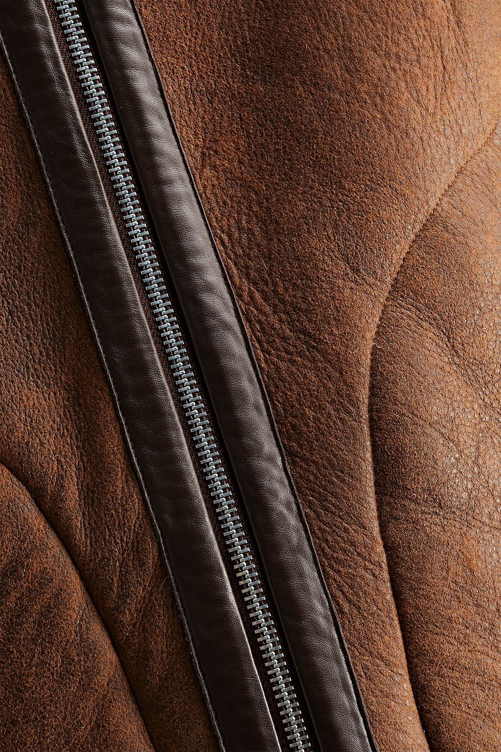 RAG & BONE Elliot wendbare Jacke aus strukturiertem Shearling