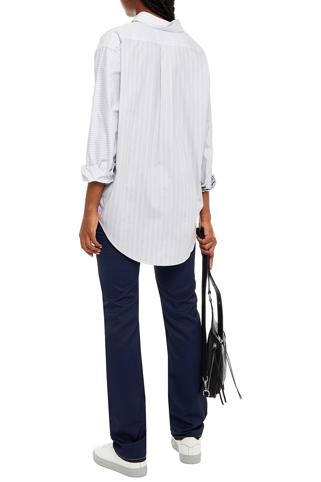 EYTYS Striped cotton-poplin shirt