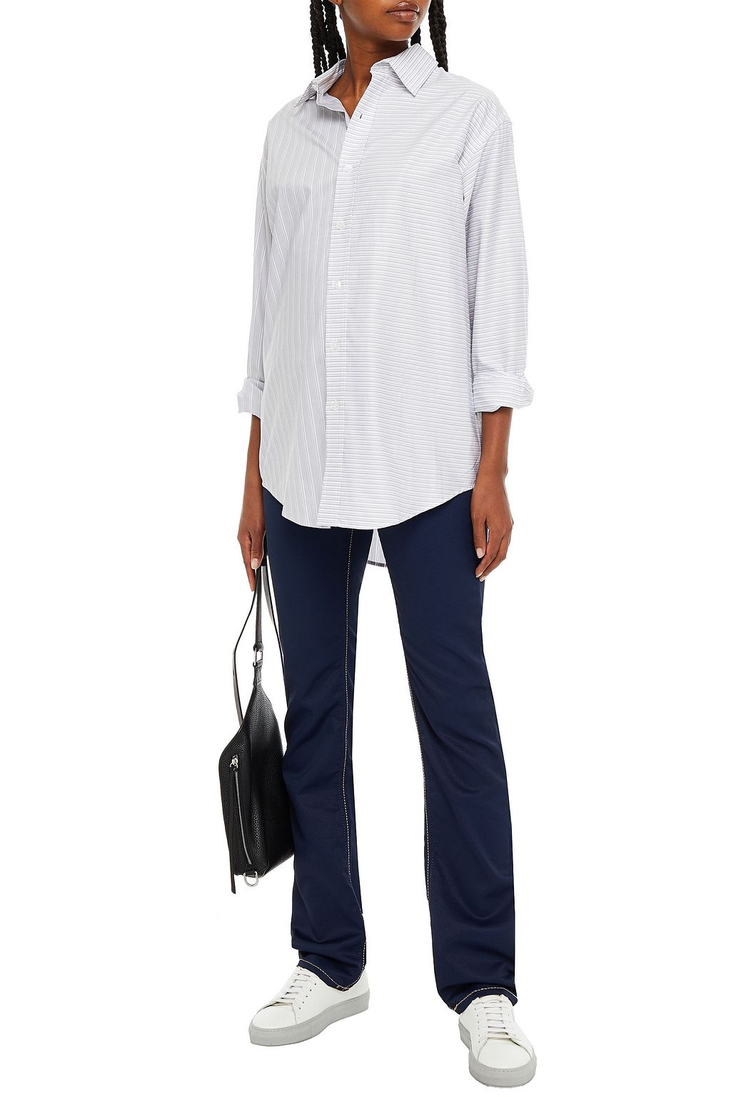 EYTYS Striped cotton-poplin shirt
