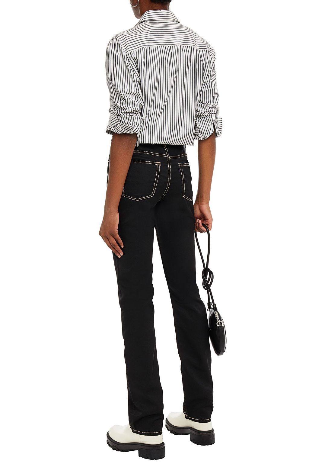 EYTYS Cypress mid-rise straight-leg jeans