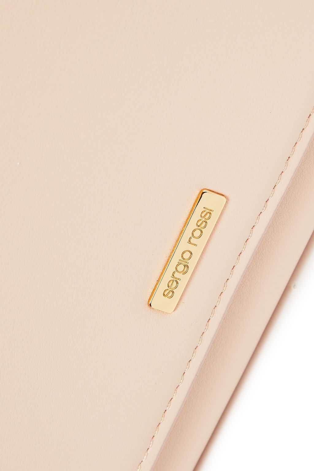 SERGIO ROSSI Leather continental wallet