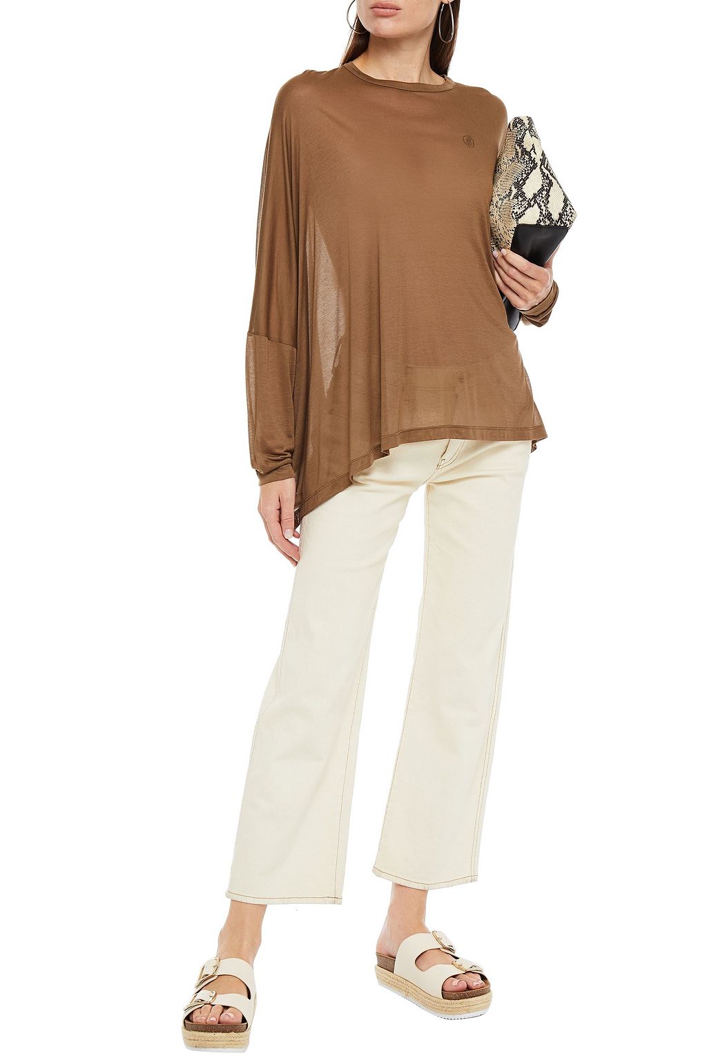 MM6 MAISON MARGIELA Modal-jersey top