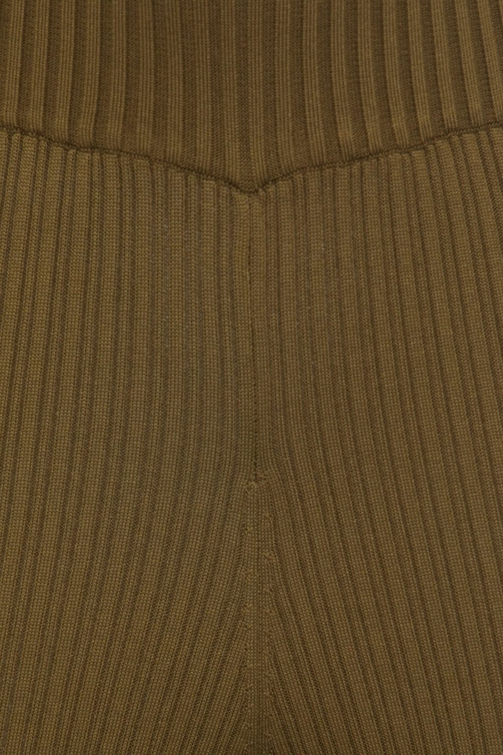 NICHOLAS Ribbed-knit flared pants